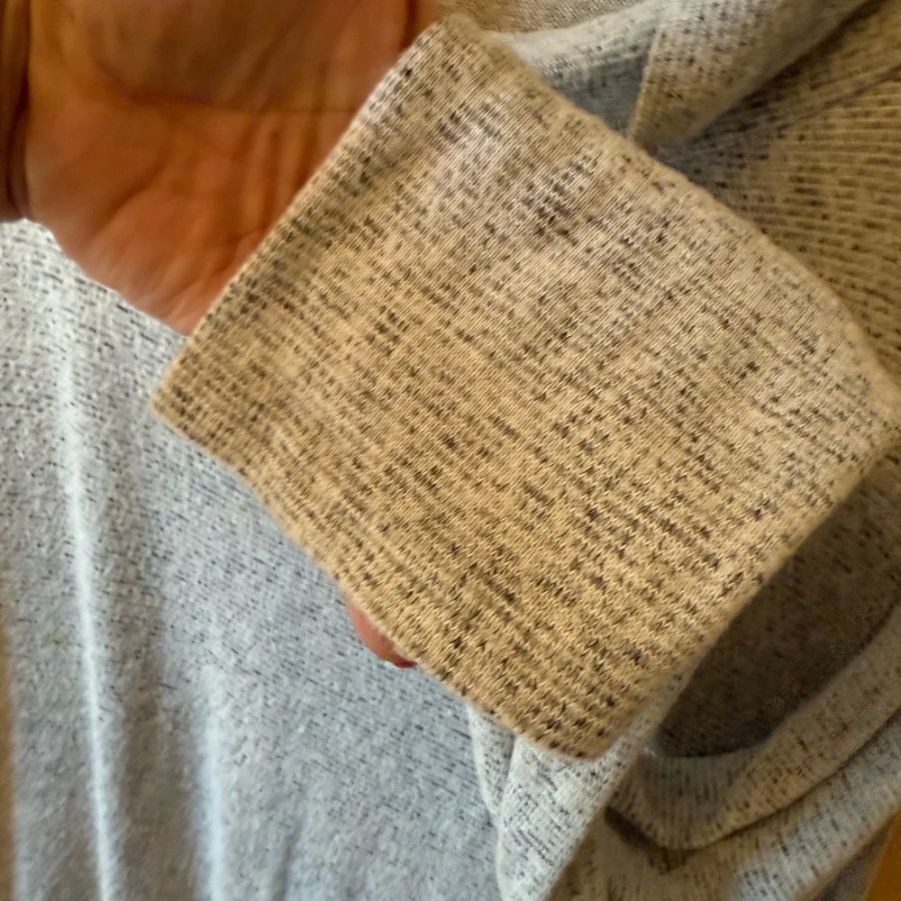 Vine & Love Gray Cowl Neck Sweater - Picture 5 of 6